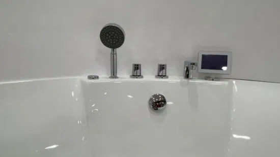 Bañera de hidromasaje Hoko para baño, bañera de masaje acrílica